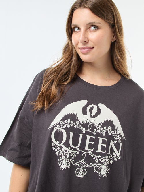 Tee-shirt imprimé 'Queen' - Kiabi