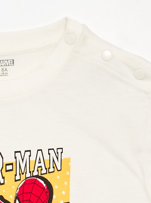 Tee-shirt imprimé 'Spiderman' - collection facile à enfiler - Kiabi Tee-shirt imprimé 'Spiderman' - collection facile à enfiler - Kiabi