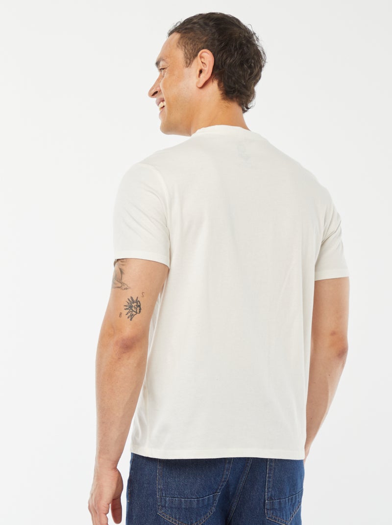Tee-shirt imprimé 'Superman' blanc - Kiabi