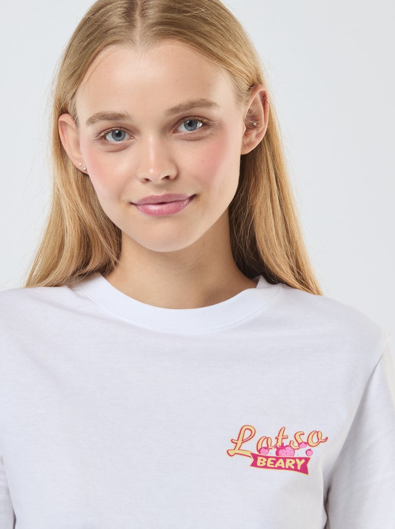 Tee-shirt imprimé 'Toy Story' manches courtes Blanc - Kiabi