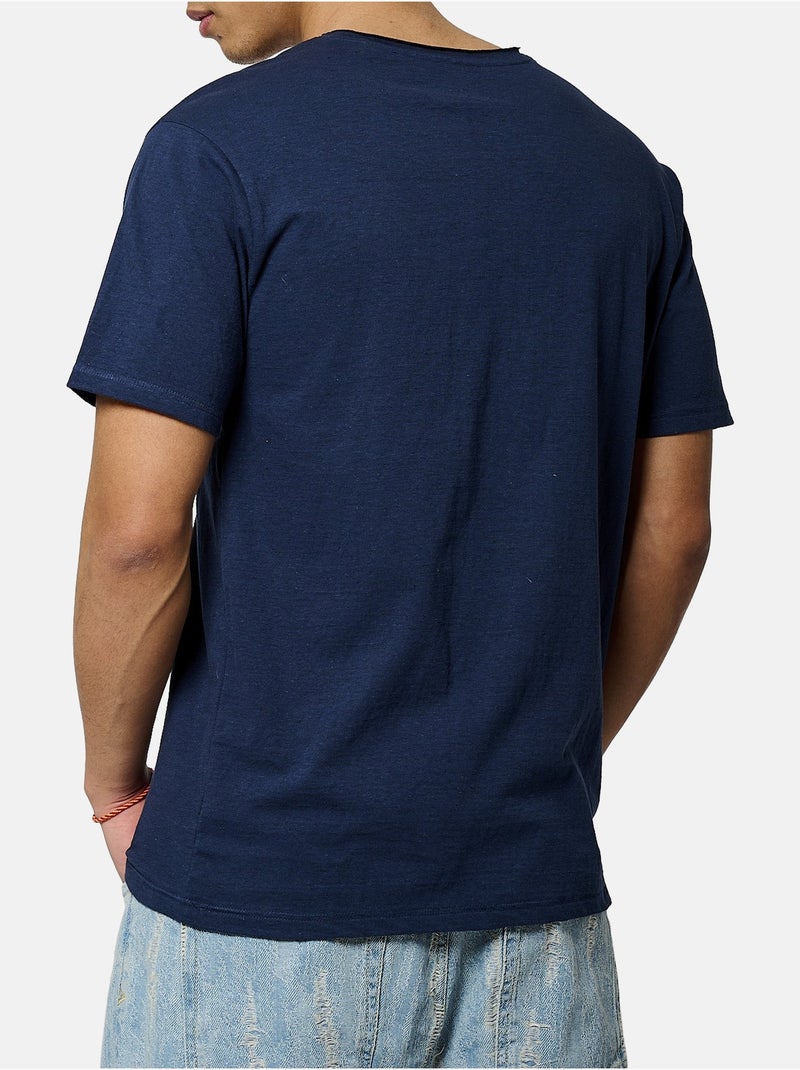 Tee Shirt Kaporal Beter Bleu foncé - Kiabi