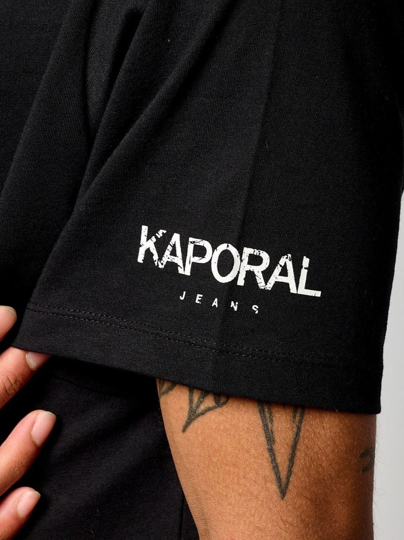 Tee Shirt Kaporal Jack Noir - Kiabi
