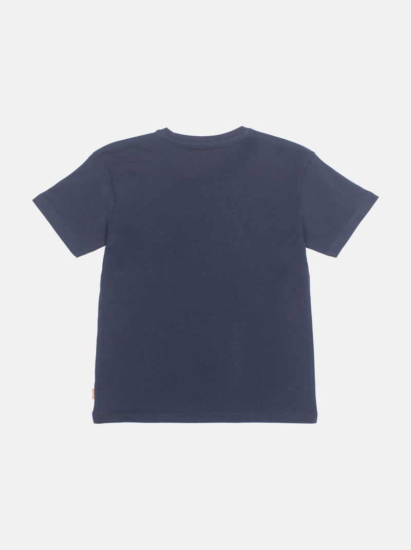 Tee Shirt Kaporal manches courtes Bleu foncé - Kiabi