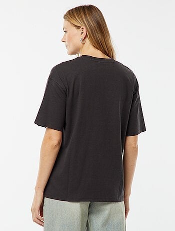 Tee-shirt large imprimé 'The Rolling Stones'