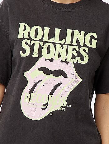 Tee-shirt large imprimé 'The Rolling Stones'