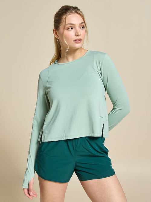 Tee-shirt long fluide - (ekstract) - Kiabi