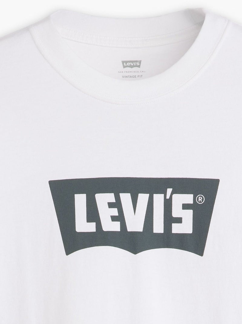 Tee Shirt manches courtes - Levi's Blanc - Kiabi
