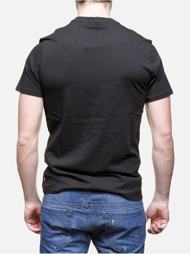 Tee Shirt manches courtes - Levi's Noir - Kiabi