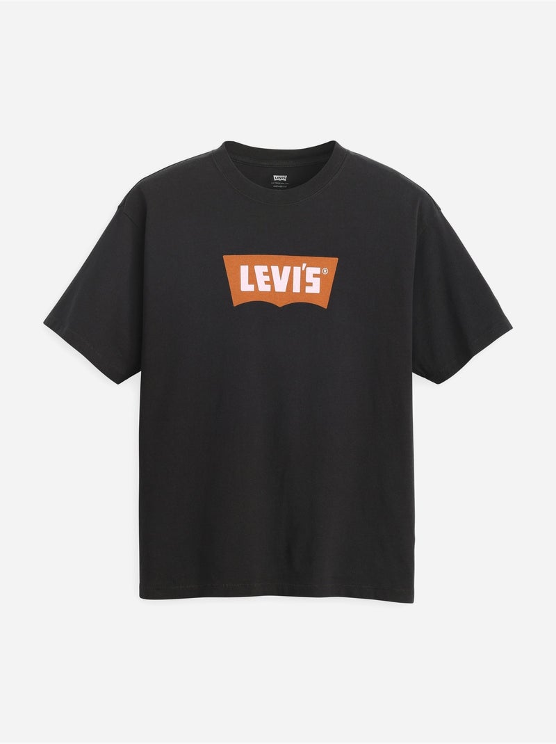 Tee Shirt manches courtes - Levi's Noir - Kiabi