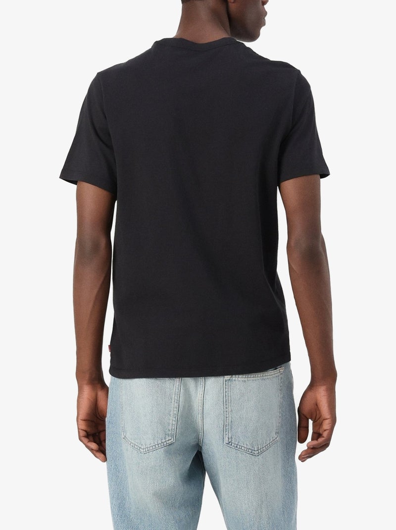 Tee Shirt manches courtes - Levi's Noir - Kiabi