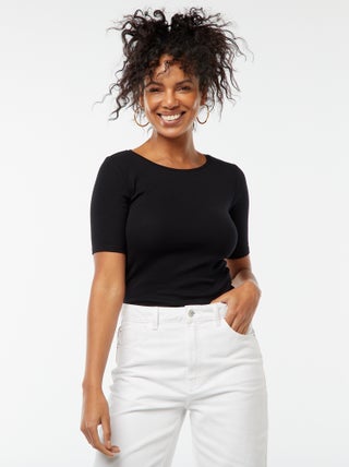 Tee-shirt manches courtes basique