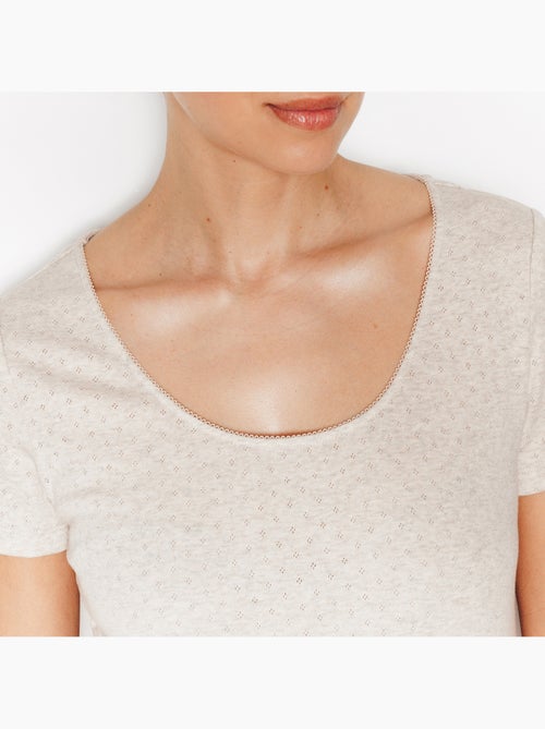 Tee-shirt manches courtes habybis - rougegorge lingerie - Kiabi Tee-shirt manches courtes habybis - rougegorge lingerie - Kiabi