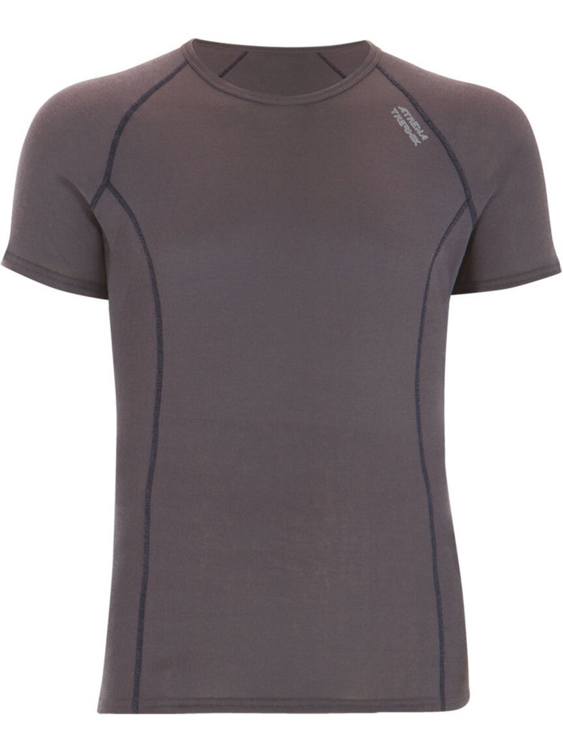 Tee-shirt manches courtes homme thermik athena Gris - Kiabi