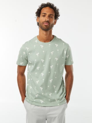 Tee-shirt manches courtes imprimé
