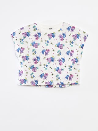 Tee-shirt manches courtes 'Stitch'