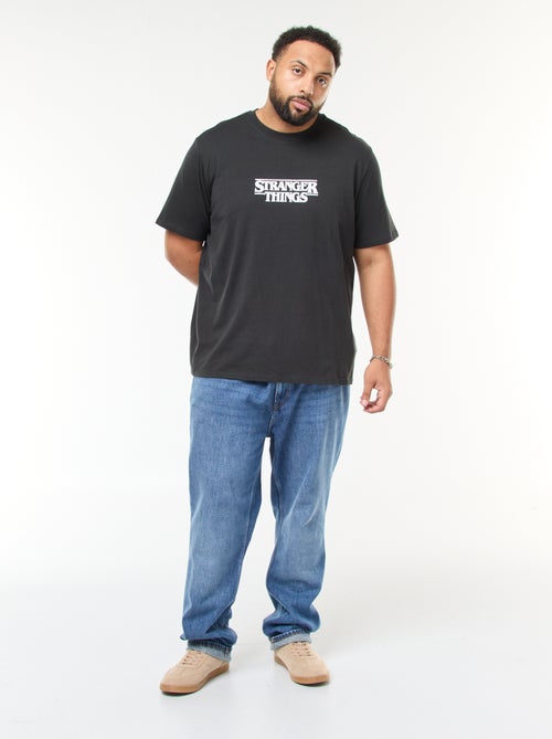 Tee-shirt manches courtes 'Stranger Things ' - Kiabi
