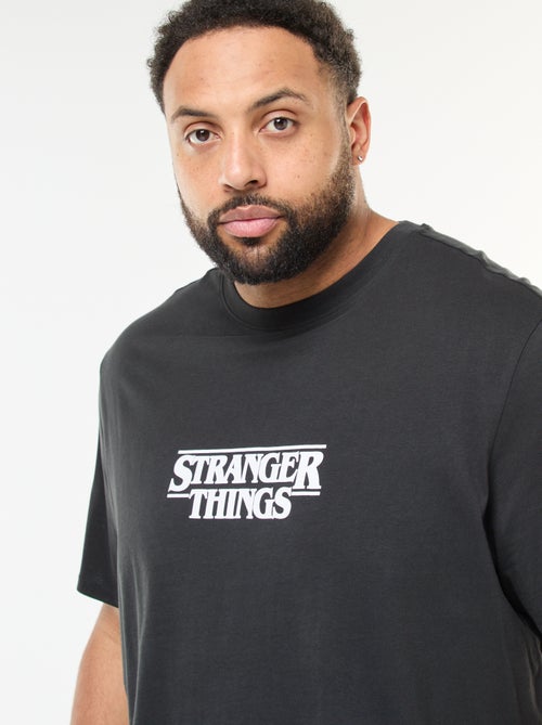 Tee-shirt manches courtes 'Stranger Things ' - Kiabi