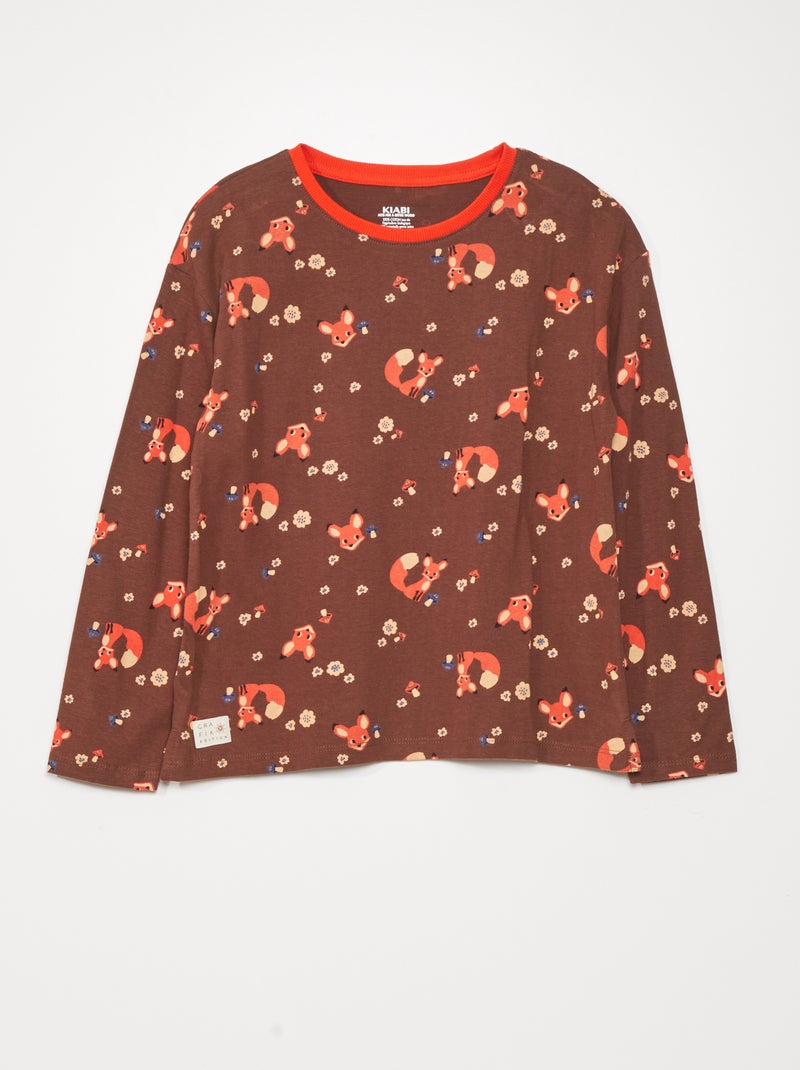 T-shirt Manches Longues Junior Gaultier - Taille 8, Couleur Off-white, Neuf Avec étiquette