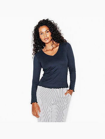 Tee-shirt manches longues jolisa - rougegorge lingerie