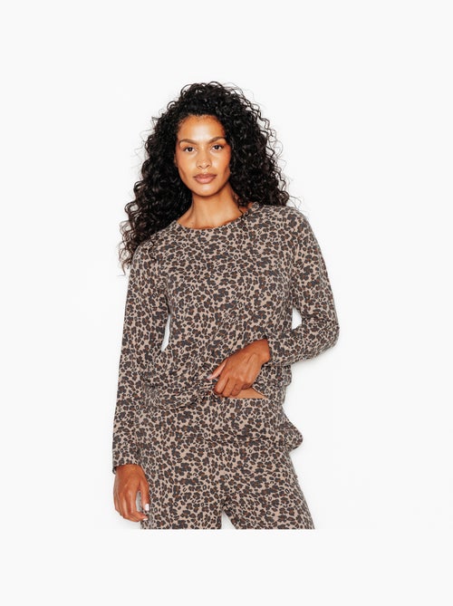 Tee-shirt manches longues jordana - rougegorge lingerie - Kiabi