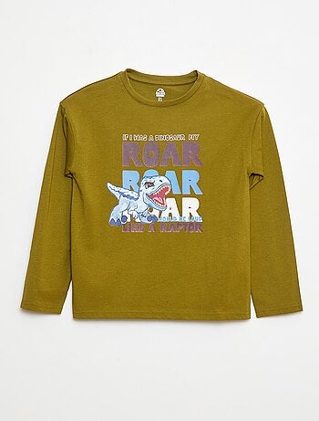 Tee-shirt manches longues 'Jurassic World'