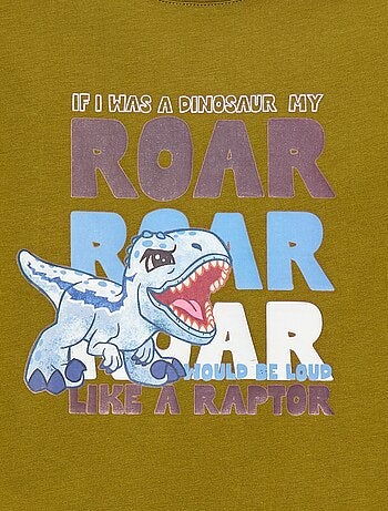 Tee-shirt manches longues 'Jurassic World'