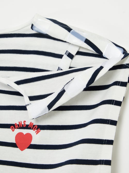 Tee-shirt marinière - So Easy - Kiabi