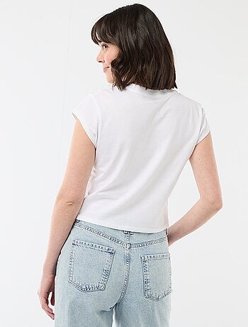 Tee-shirt 'Mickey' cropped 'Disney'