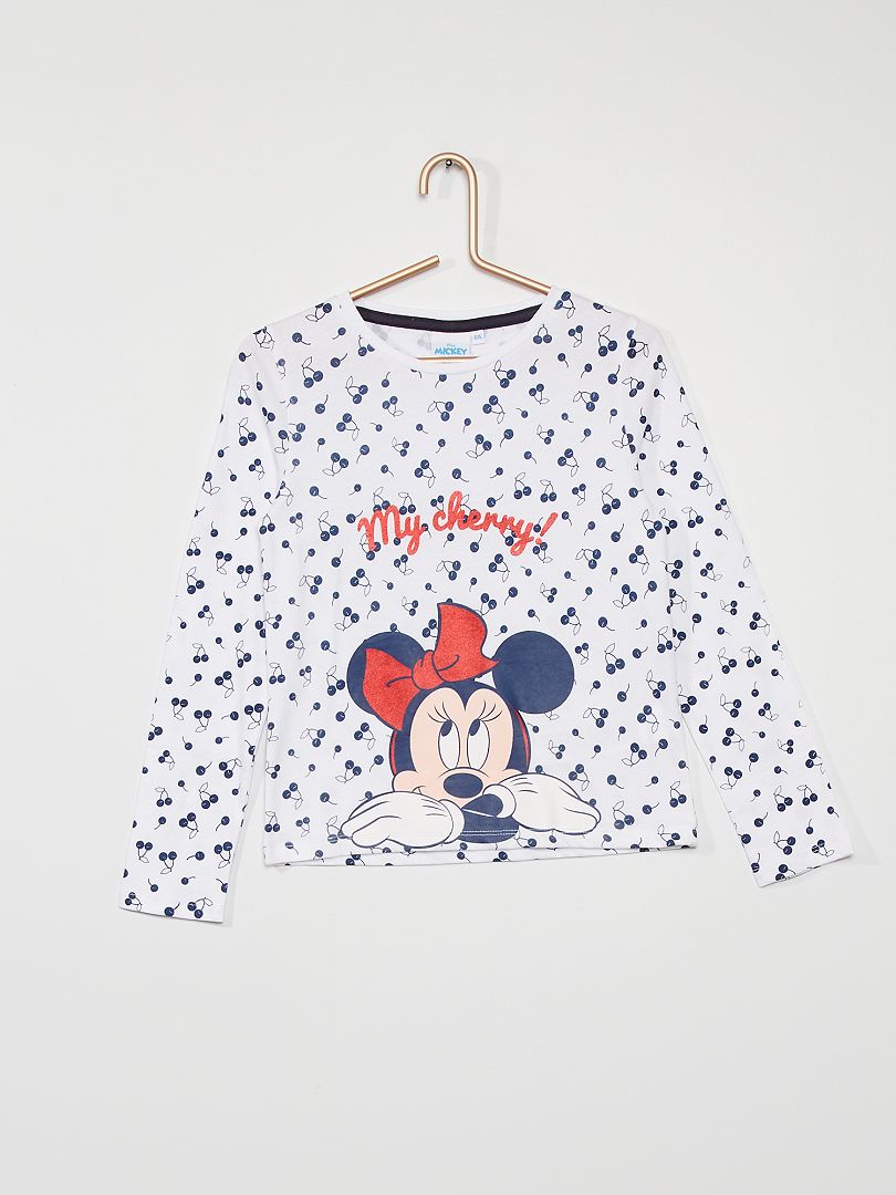 Tee-shirt 'Minnie' de 'Disney' blanc - Kiabi