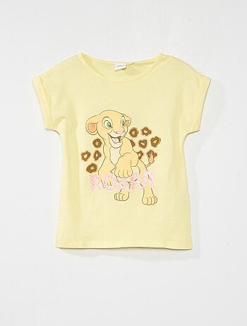 T shirt roi lion fille