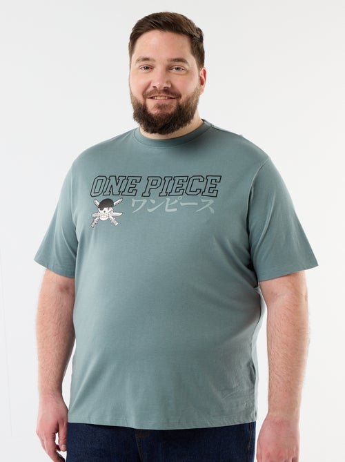 Tee-shirt 'One Piece' à manches courtes - Kiabi