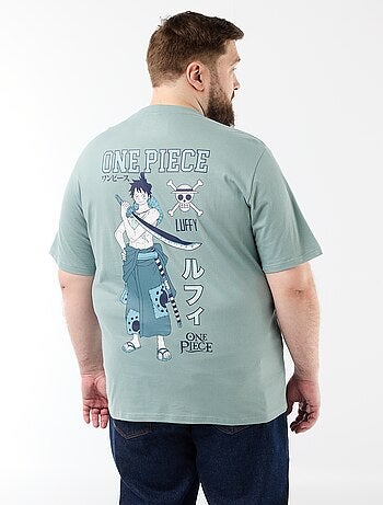 Tee-shirt 'One Piece' imprimé recto/verso