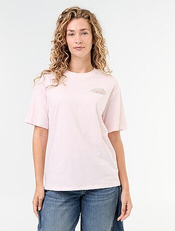 Tee-shirt oversize à message