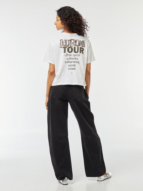 Tee-shirt oversize 'Hello Kitty' - Kiabi