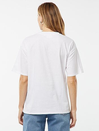 Tee-shirt oversize imprimé 'The Rolling Stones'