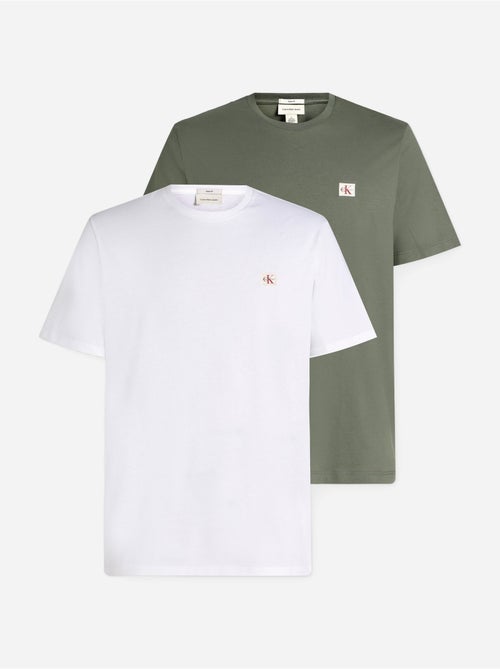 Tee shirt pack x2 - calvin klein - Kiabi Tee shirt pack x2 - calvin klein - Kiabi