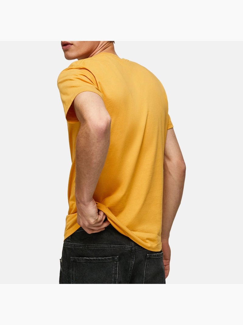 Tee Shirt Pepe Jeans Eggo Jaune - Kiabi