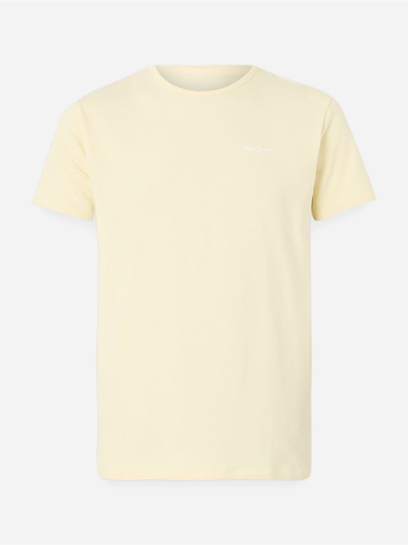 Tee Shirt Pepe Jeans Original basic Jaune - Kiabi