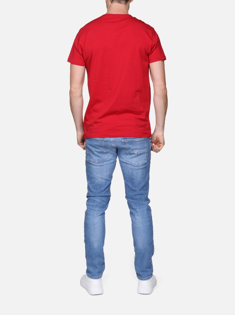Tee Shirt Pepe Jeans Original Rouge - Kiabi