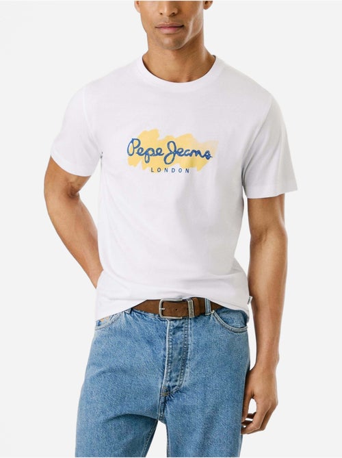 Tee Shirt Pepe Jeans Print milton tee - Kiabi