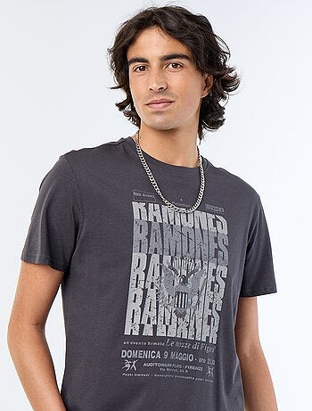 Tee-shirt 'Ramones' à manches courtes