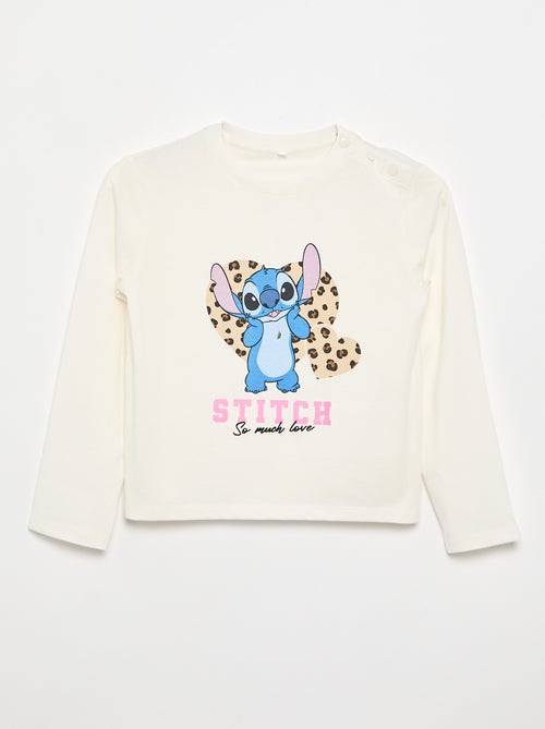 Tee-shirt 'Stitch' - collection facile à enfiler - Kiabi