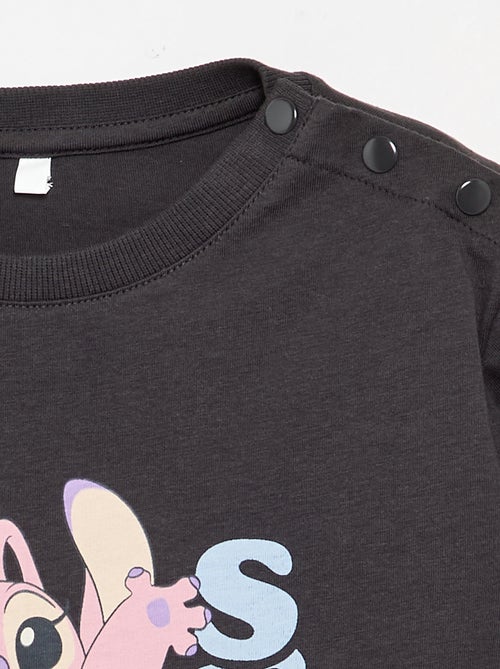 Tee-shirt 'Stitch' - collection facile à enfiler - Kiabi