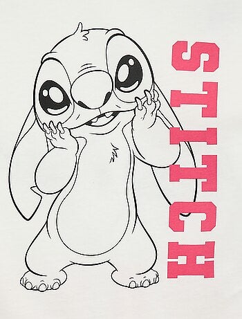 Tee-shirt 'Stitch' 'Disney' à manches longues