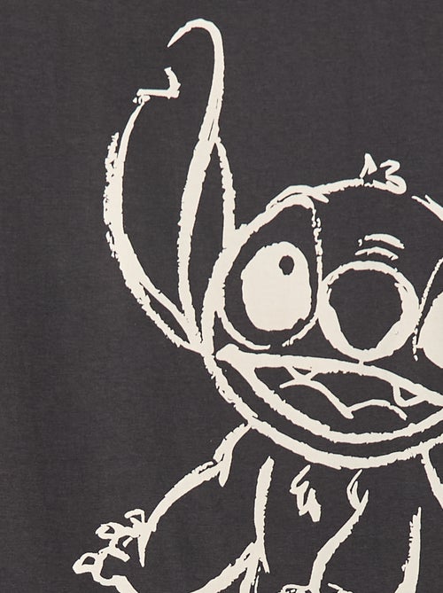 Tee-shirt 'Stitch' 'Disney' à manches longues - Kiabi