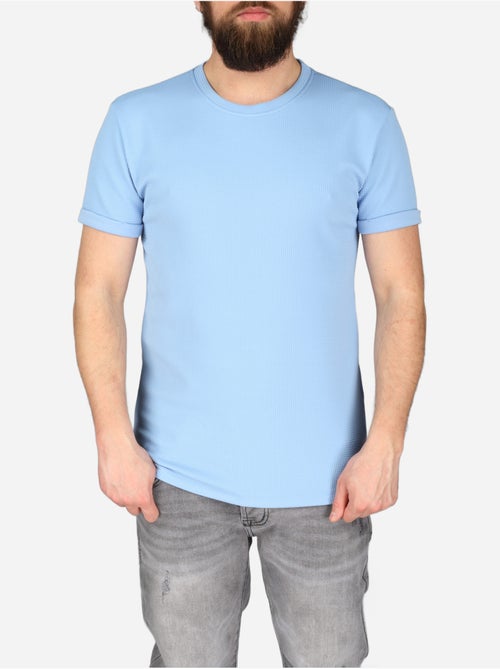 Tee Shirt texturé - Frilivin - Kiabi Tee Shirt texturé - Frilivin - Kiabi