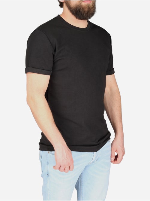 Tee Shirt texturé - Frilivin - Kiabi