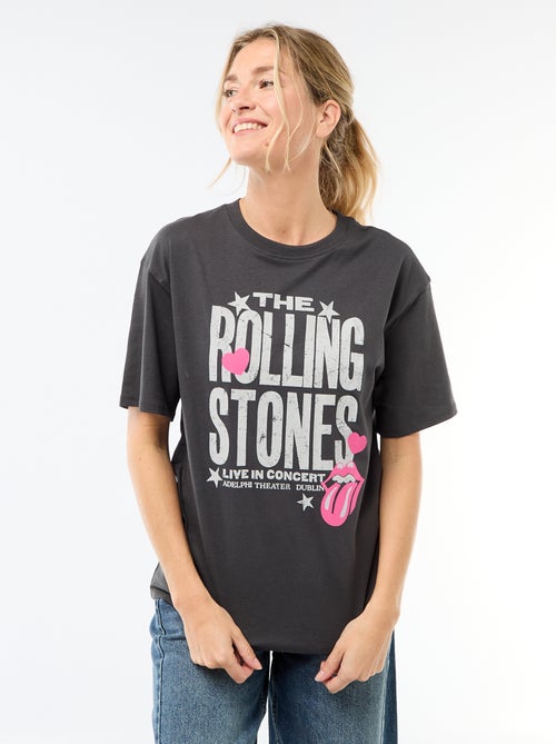 Tee-shirt 'The Rolling Stones' - Kiabi