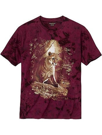Tee-shirt tie and dye puma - atlas for men