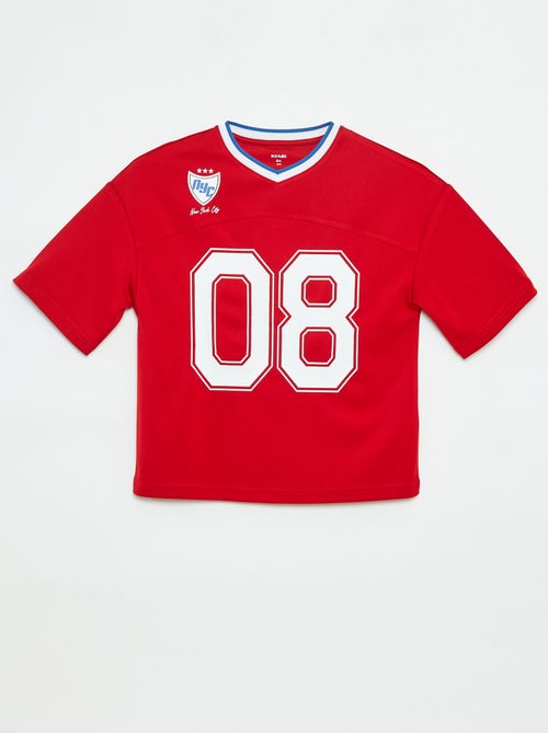 Tee-shirt type sport américain - Kiabi